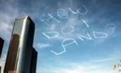 Comedian uses Kickstarter for skywriting prank over Los Angeles