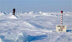 North Pole Moves, Global Warming Blamed, But Is It Climate Change Or Chandler Wobble?