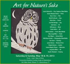 Audubuon Center's Annual Art for Nature's Sake This Weekend!