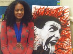 Port Chester H.S. Junior Wins NAACP Awards for Her Art
